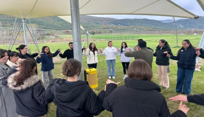 Bursa Nilüfer’de gençler iklim krizini doğada ele aldı