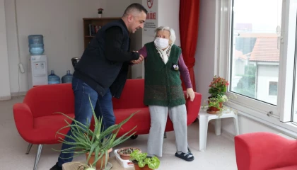 Bursa Nilüfer’de huzurevinde afet tatbikatı