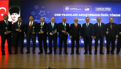 Bursa OSB firmalarına ödül yağdı
