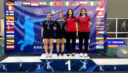 Bursa Osmangazili badmintoncu adını zirveye yazdırdı