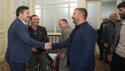 Bursa Yenişehir’de Mahmudiye sakinlerinden Başkan Özel’e ziyaret