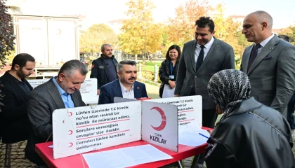 Bursa Yıldırım’dan Kızılay’a tam destek