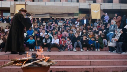 Bursa Yıldırımlı çocuklar kültür sanatla büyüyor