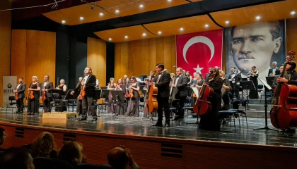 Bursa’da Atatürk’e senfonik anma