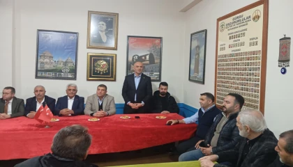 Bursa’da MHP’den Erzurumlulara ziyaret