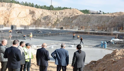 Çayırova Devlet Hastanesi inşaatında hummalı çalışma