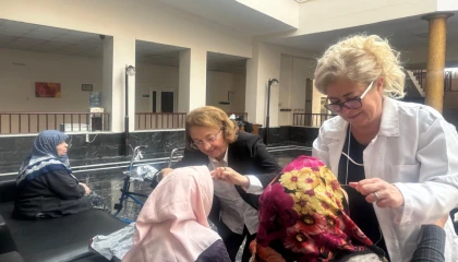 CHP Kayseri Talas Kadın Kolları’ndan huzurevine ziyaret