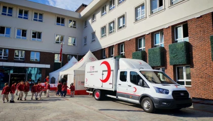 Çınar Koleji’nden Kızılay Haftası’na anlamlı destek