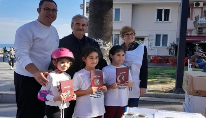 Çocukların Atatürk sevgisine ADD Mudanya’dan Nutuk hediyesi