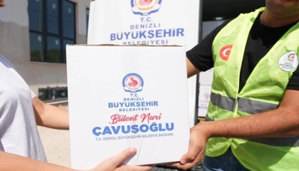 Denizli’de online gıda kolisi uygulaması başladı
