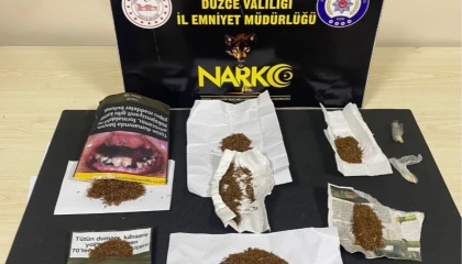 Düzce’de uyuşturucu operasyonunda 3 tutuklama