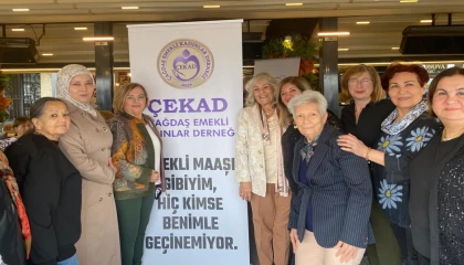 Emekli kadınlardan güç birliği buluşması