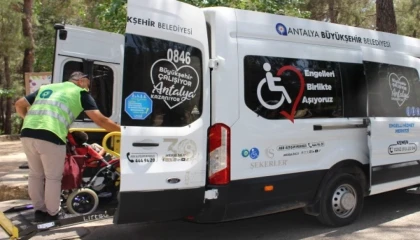 Engelsiz hizmet aracı hayat kolaylaştırıyor