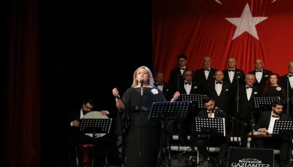 Gaziantep’te Atatürk, sevdiği şarkılarla anıldı