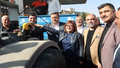 Gaziantep’te çiftçilere yüzde yüz hibeyle mazot desteği