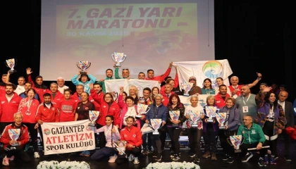 Gaziantep’te rekorlar kırıldı, ödüller sahiplerini buldu