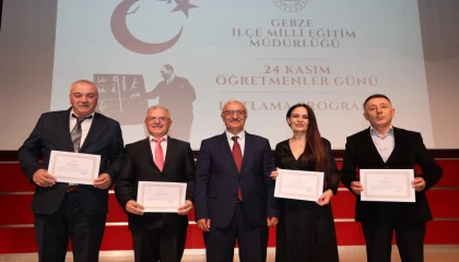 Gebze’de öğretmenler günü coşkusu