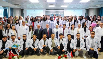 Geleceğin hekimleri Konya’da beyaz önlükleri giydi