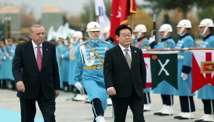 Güney Kore Cumhurbaşkanı Lee Külliye’de