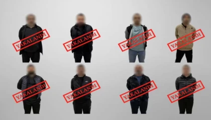 Gürcistan’da yakalanan 8 firari Türkiye’ye iade edildi