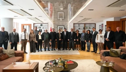 İbrahim Can Ergun’den Başkan Muharrem Erkek’e iade-i ziyaret