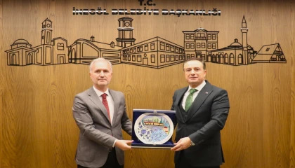 İMSİFED heyeti İnegöl’de temaslarda bulundu