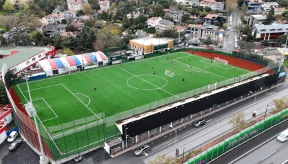İstanbul Büyükşehir Belediyesi Beşiktaş’taki İsmet İnönü Spor Tesisi’ni yeniledi