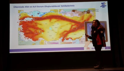 İstanbul Maltepe’de çocuklara uygulamalı afet eğitimi