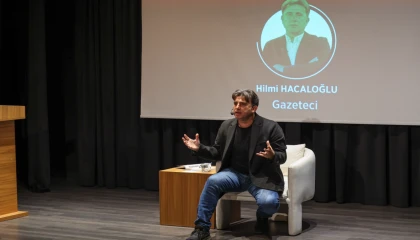 İstanbul Maltepe’de “Kent Söyleşileri”nin konuğu Hilmi Hacaloğlu oldu