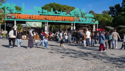 İzmir Doğal Yaşam Parkı’na ziyaretçi akını