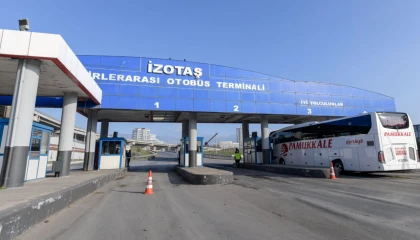 İzmir Otogarı’nda haciz işlemi başlatıldı