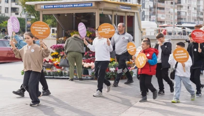 İzmir’de çocukların sesi var