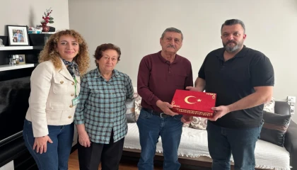 İzmit’ten Körfez’deki Kıbrıs Gazilerine vefa ziyareti