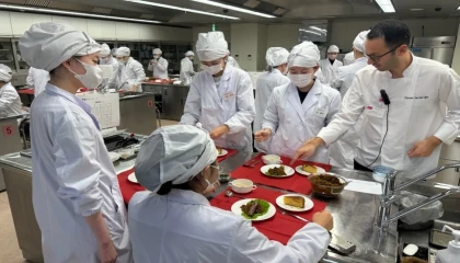 Japon şefler Türk yemeklerini öğrenerek mezun olacak