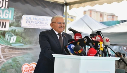 Kayseri Büyükşehir yatırımda Türkiye ikincisi