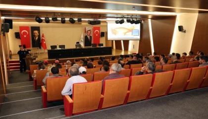 Kayseri Talas’tan personele afet eğitimi