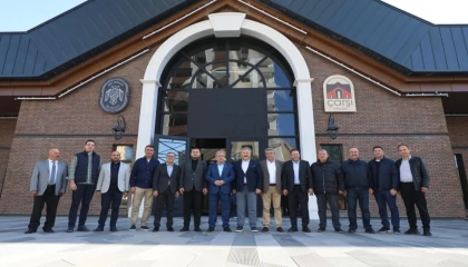 Kayseri’de Çarşı Melikgazi’ye protokol ziyareti