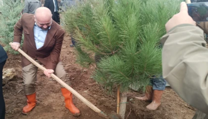 Kırkpınar Ağası Ufuk Özünlü’den 1 milyon fidan sözü