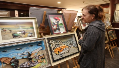 KO-MEK’le sanat yolculuğunu GTO’da sergiledi