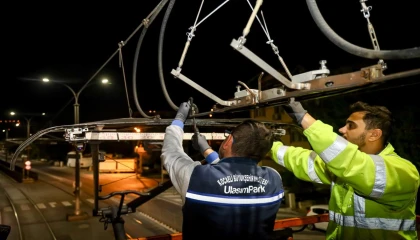 Kocaeli Akçaray Tramvayı’nda 7/24 hizmet