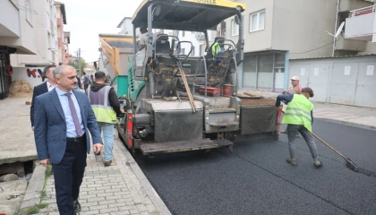 Kocaeli Çayırova’da yollar yenileniyor