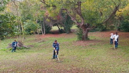 Kocaeli Darıca Millet Bahçesi’nde temizlik seferberliği