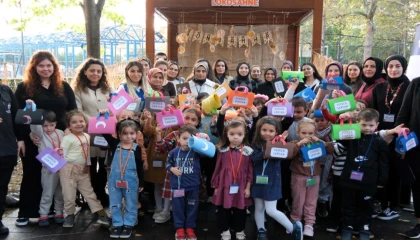 Kocaeli’de çocuklar deprem gerçeğini oyunlarla öğrendi