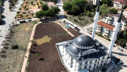 Kocaeli’de Yeşilova Boğaziçi Camii’ne estetik görünüm