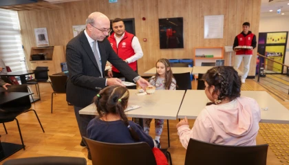 Konya Selçuklu’da Yeni Nesil Şehir Kütüphanesi’ne ziyaret