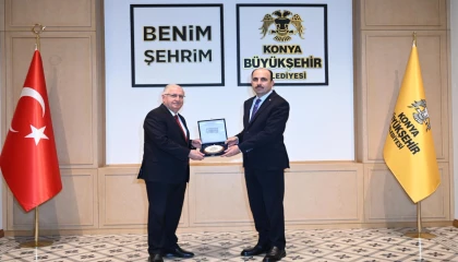 Konya’da Bakan Güler’den Başkan Altay’a ziyaret