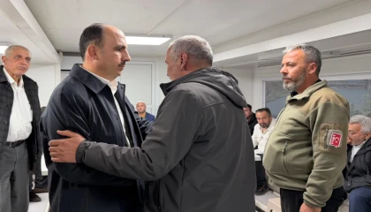 Konya’da Başkan Altay’dan şehit ailesine taziye ziyareti