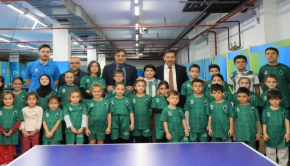 Konya’da Milletvekili Karaman ve Başkan Kılca sporcularla buluştu