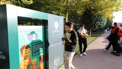 Konya’da “Oyuncak ve Kitap Paylaşım Kumbarası” projesi başladı