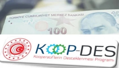 Kooperatiflere 34,8 milyon TL’lik yeni destek